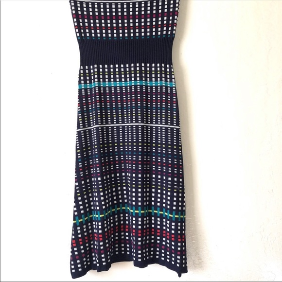 Laundry by Shelli Segal multi colored form fitting  knit dress in size Small - Picture 12 of 13